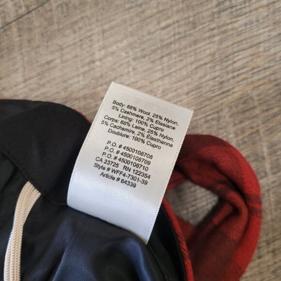 NWT WILFRED | Aritzia Dorine Skirt Wool Plaid | Sz. 0 - Picture 5 of 6